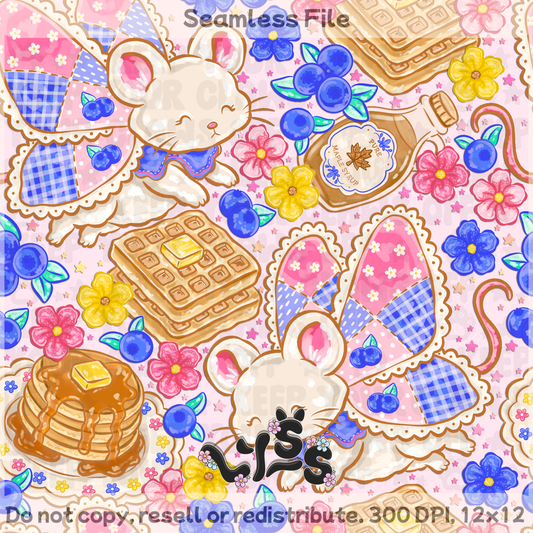 2026 - Lyss Doodles - Seamless - Mystery Files #6 - 26LD016