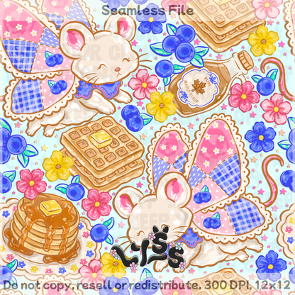 2026 - Lyss Doodles - Seamless - Mystery Files #6 - 26LD016
