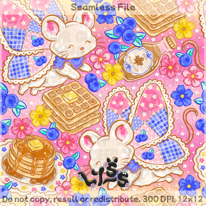 2026 - Lyss Doodles - Seamless - Mystery Files #6 - 26LD016