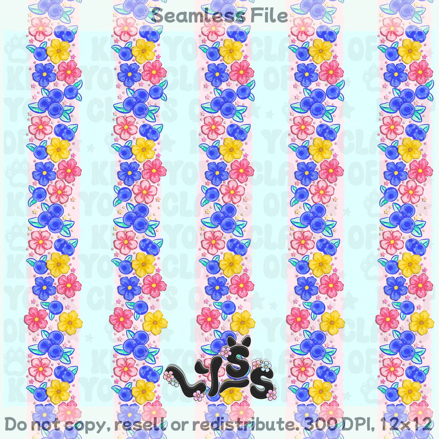 2026 - Lyss Doodles - Seamless Coordinate - Mystery Files #6 - 26LD016