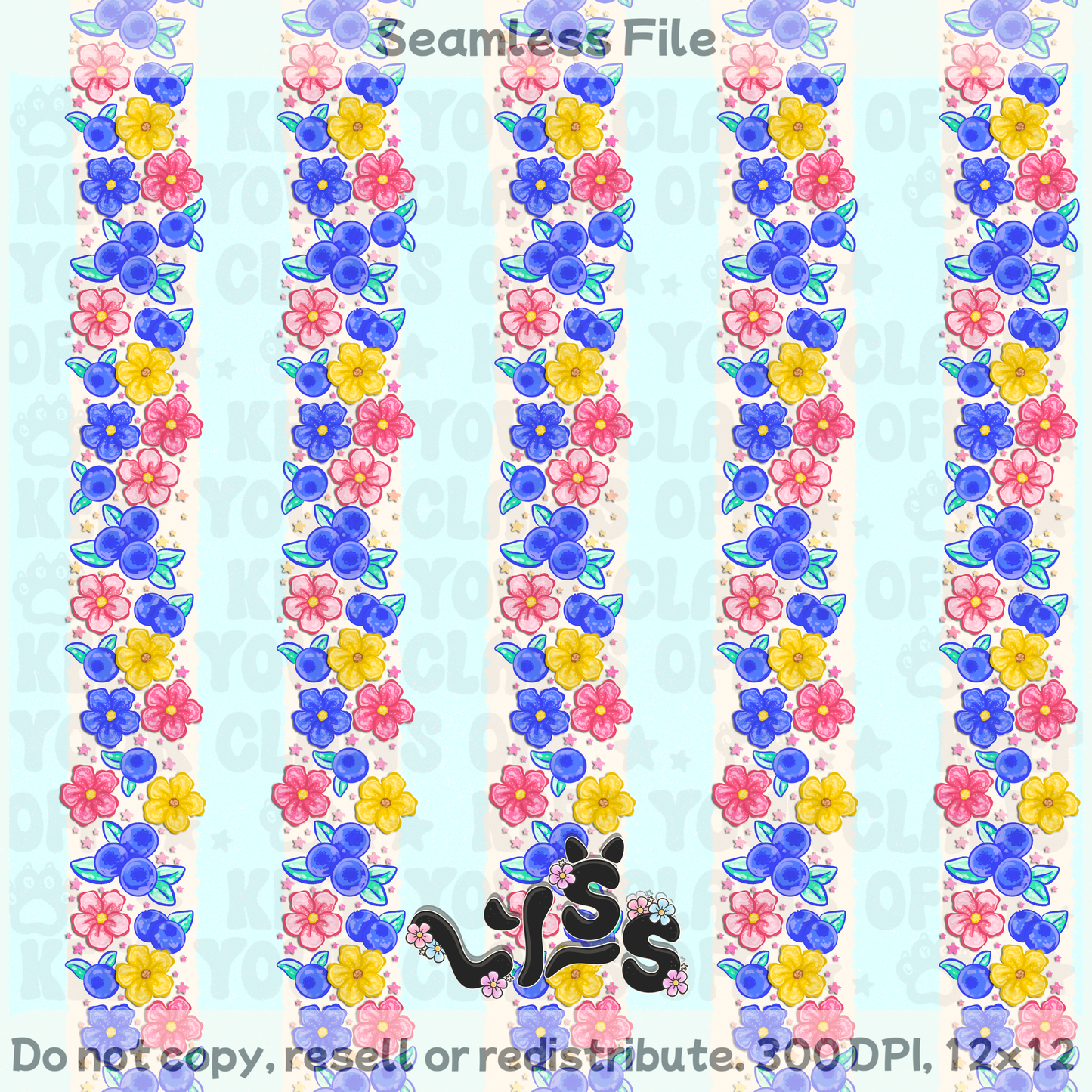 2026 - Lyss Doodles - Seamless Coordinate - Mystery Files #6 - 26LD016
