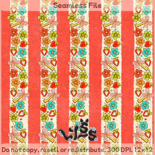 2026 - Lyss Doodles - Seamless Coordinate - Mystery Files #2 - 26LD017
