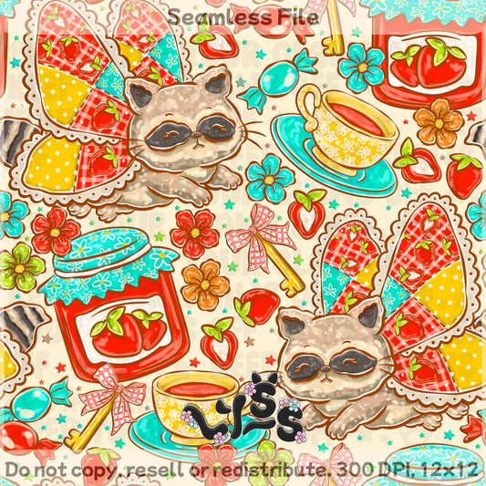 2026 - Lyss Doodles - Seamless - Mystery Files #2 - 26LD017