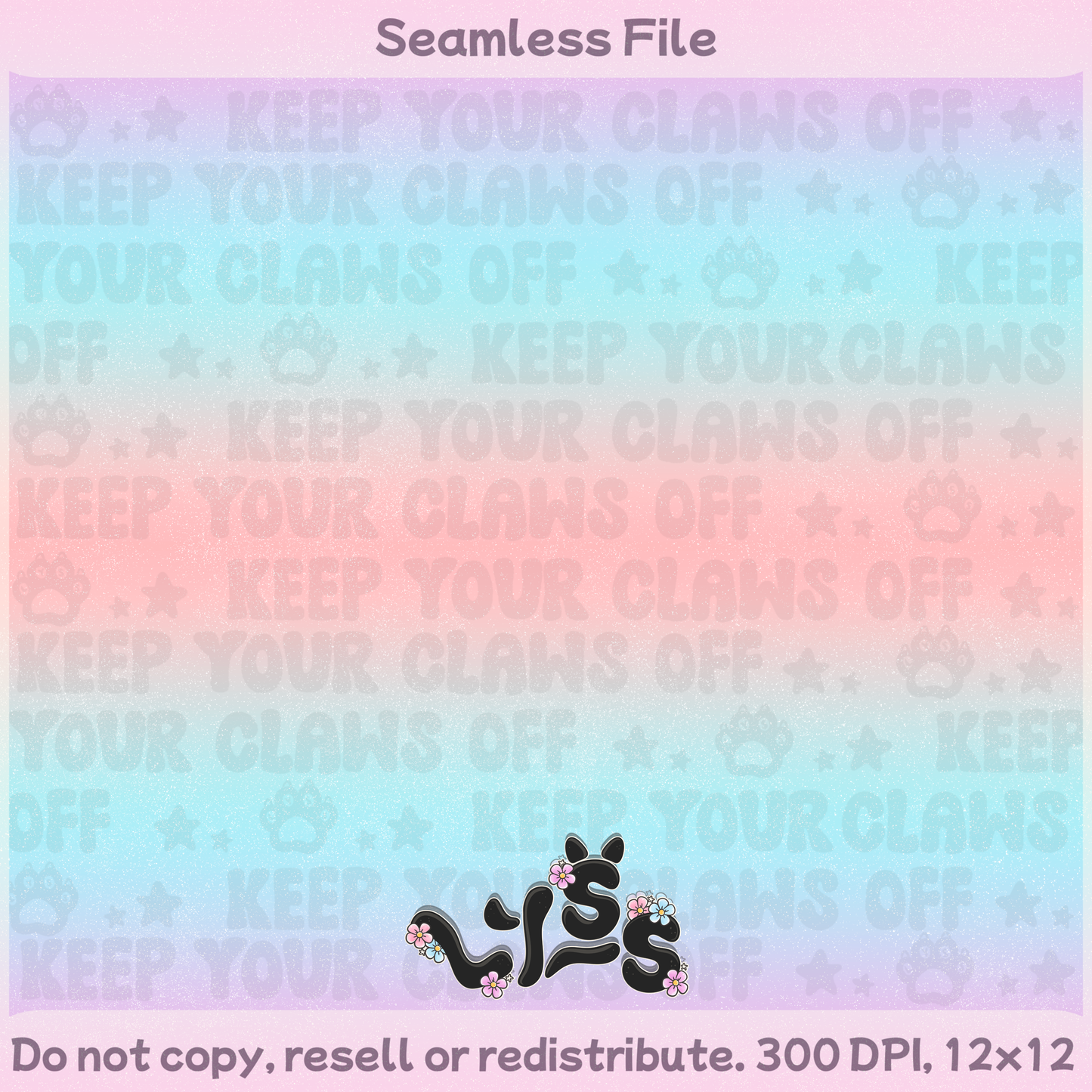 2026 - Lyss Doodles - Seamless Coordinate - Mystery Files #3 - 26LD018