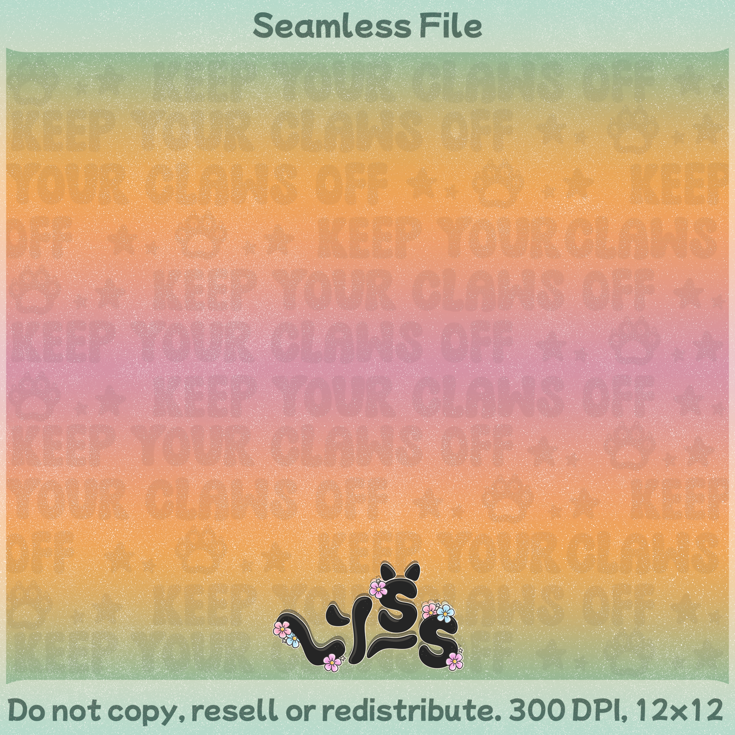2026 - Lyss Doodles - Seamless Coordinate - 26LD019