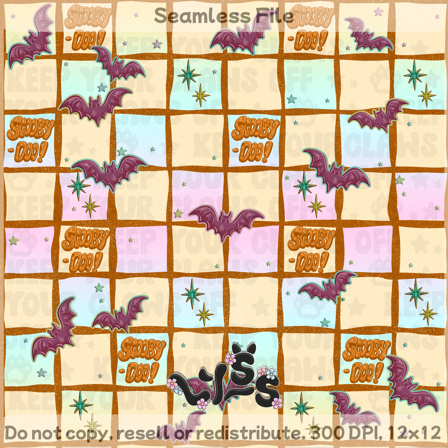 2026 - Lyss Doodles - Seamless Coordinate - 26LD019