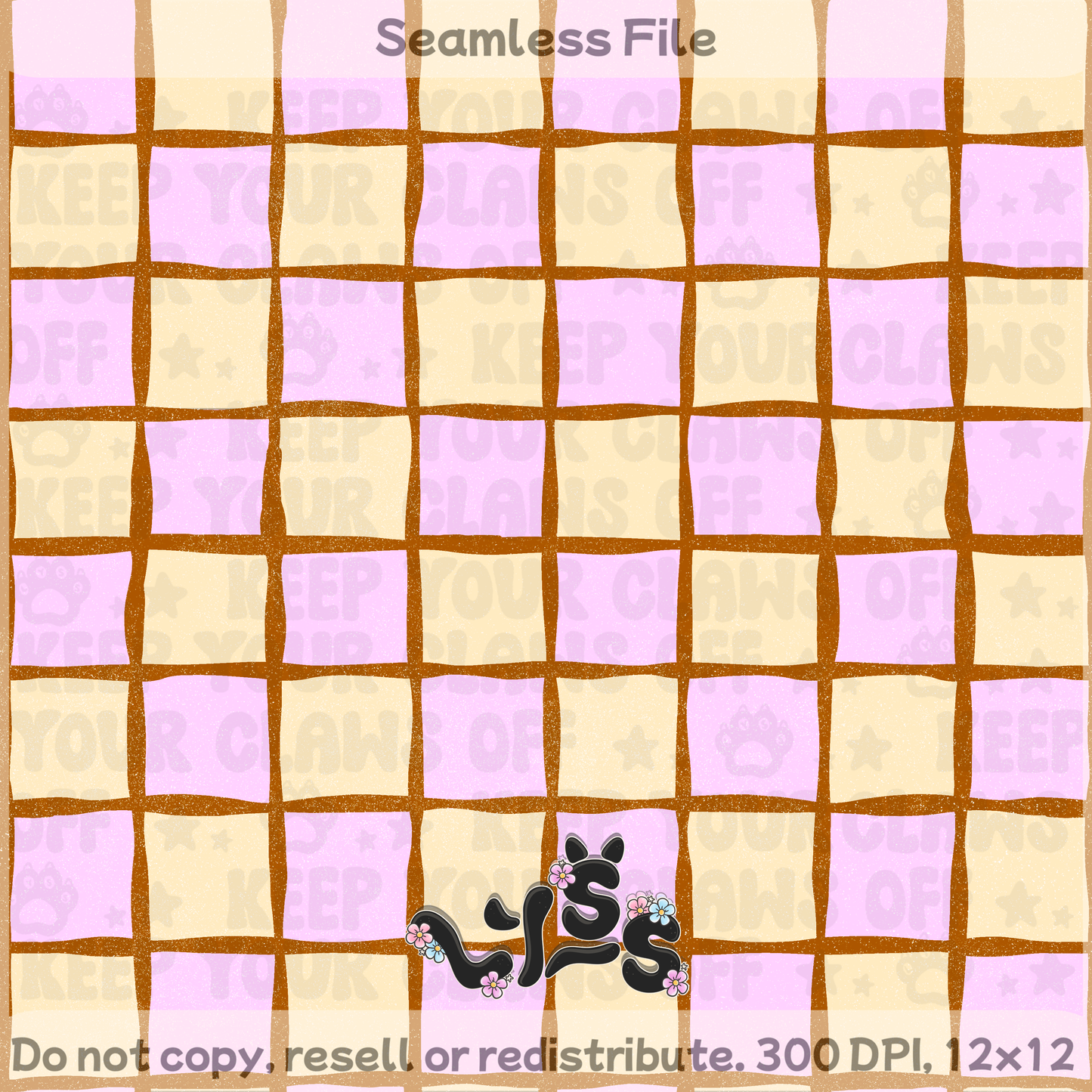 2026 - Lyss Doodles - Seamless Coordinate - 26LD019