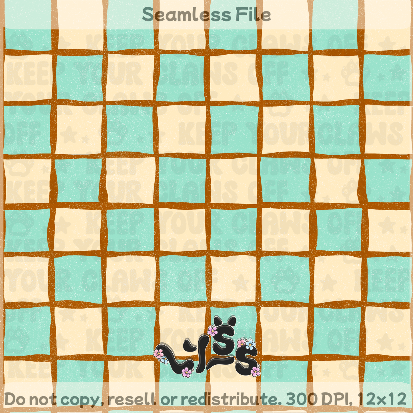 2026 - Lyss Doodles - Seamless Coordinate - 26LD019