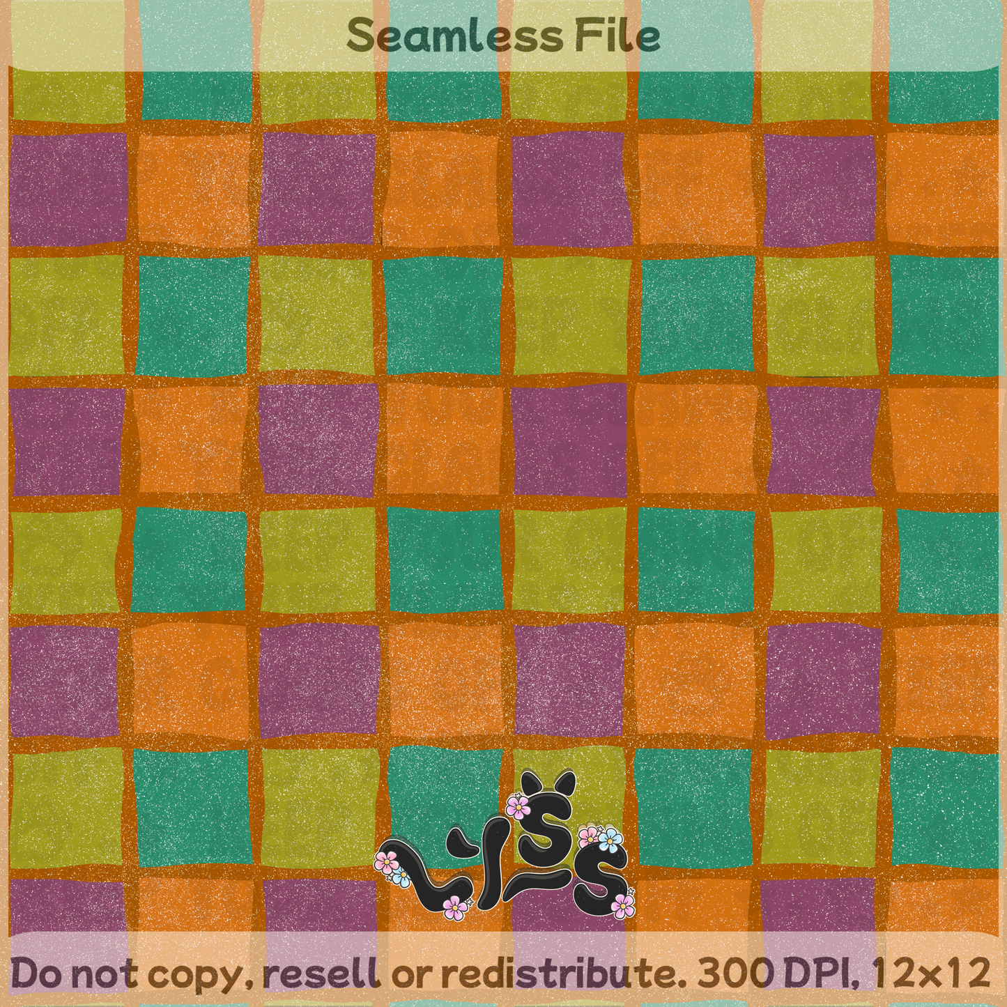 2026 - Lyss Doodles - Seamless Coordinate - 26LD019