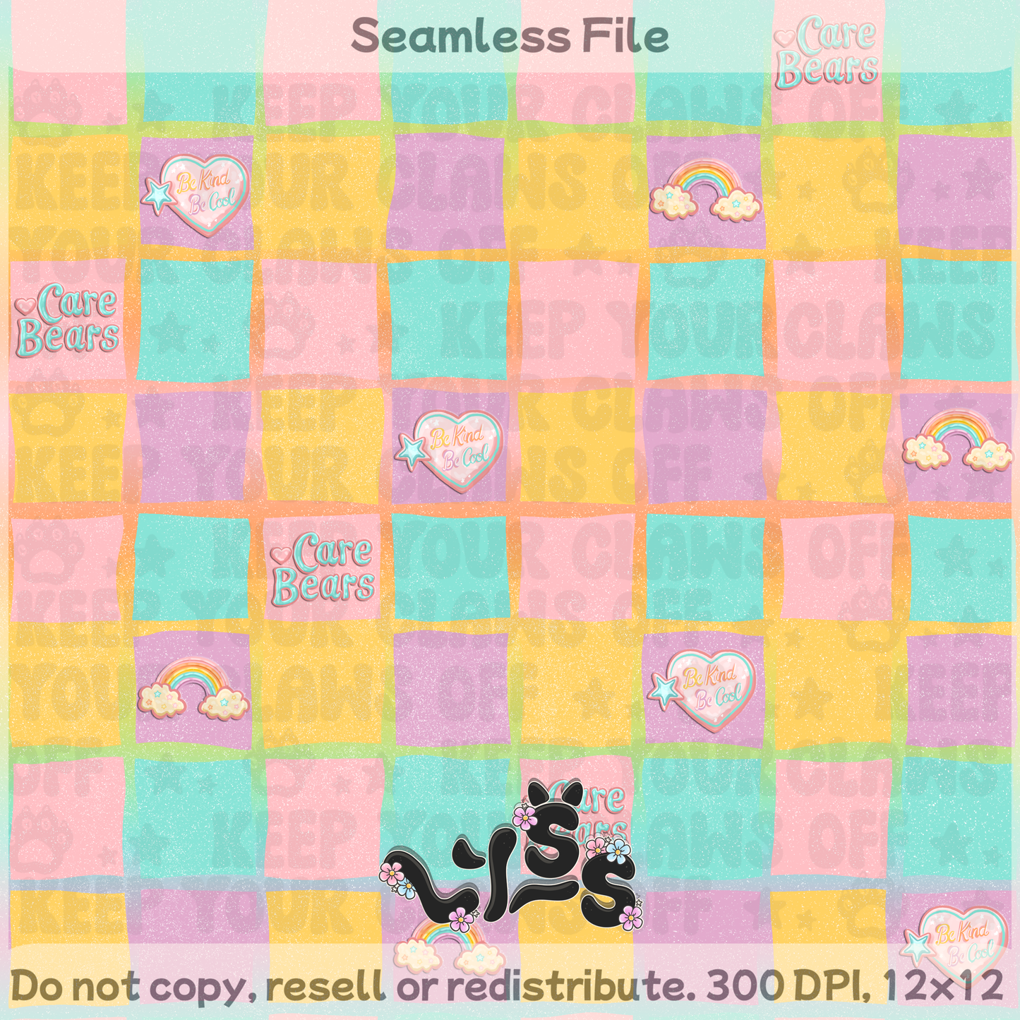 2026 - Lyss Doodles - Seamless Coordinate - 26LD020