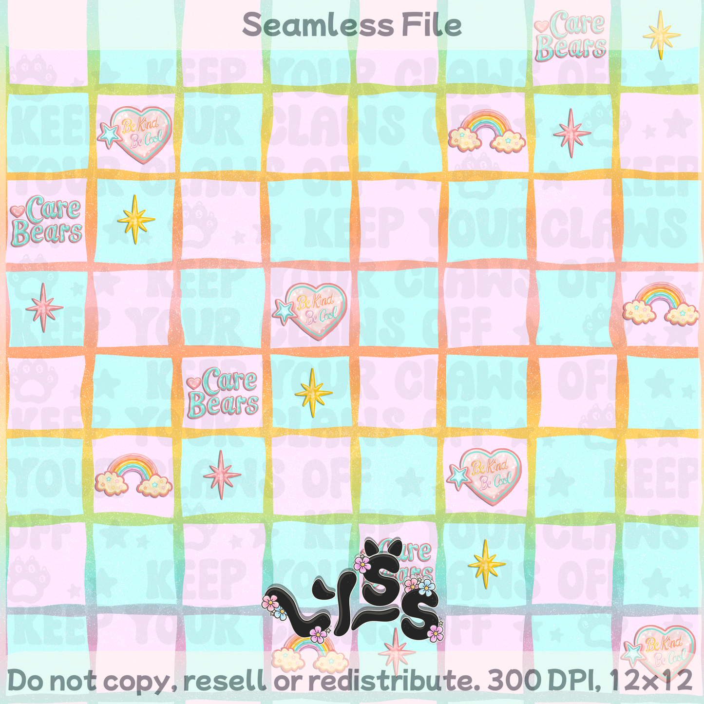 2026 - Lyss Doodles - Seamless Coordinate - 26LD020