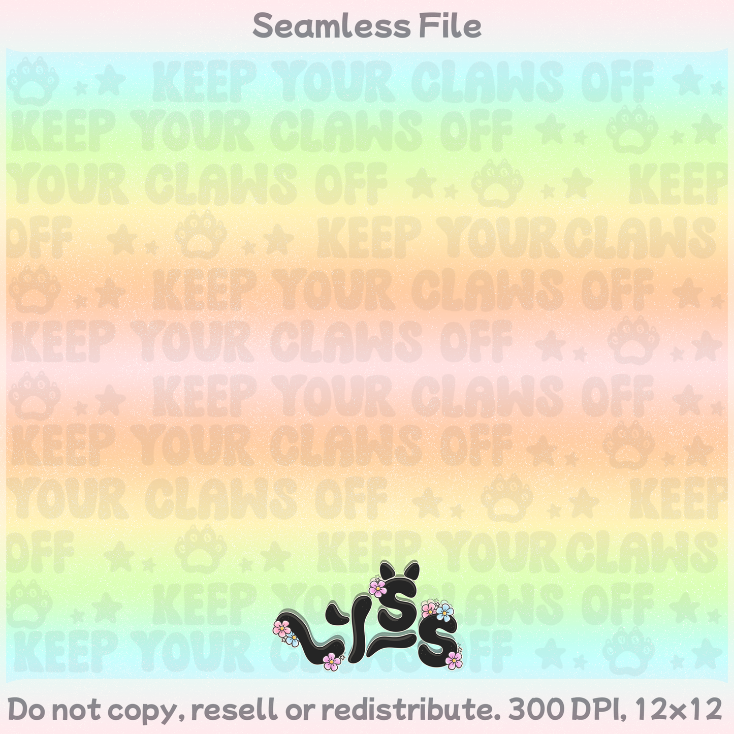 2026 - Lyss Doodles - Seamless Coordinate - 26LD020