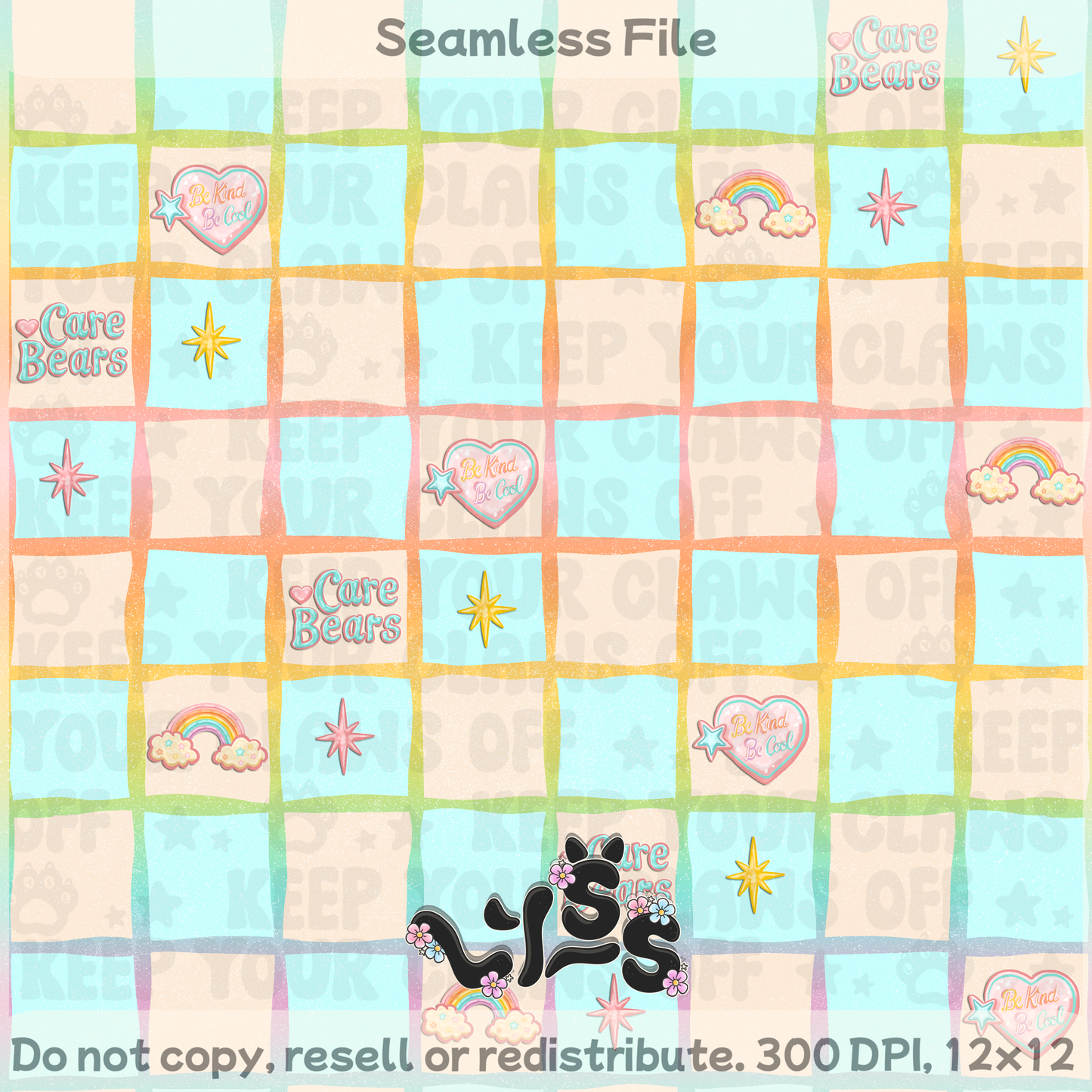 2026 - Lyss Doodles - Seamless Coordinate - 26LD020