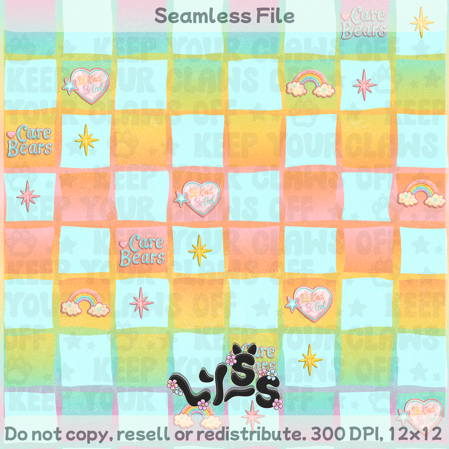 2026 - Lyss Doodles - Seamless Coordinate - 26LD020