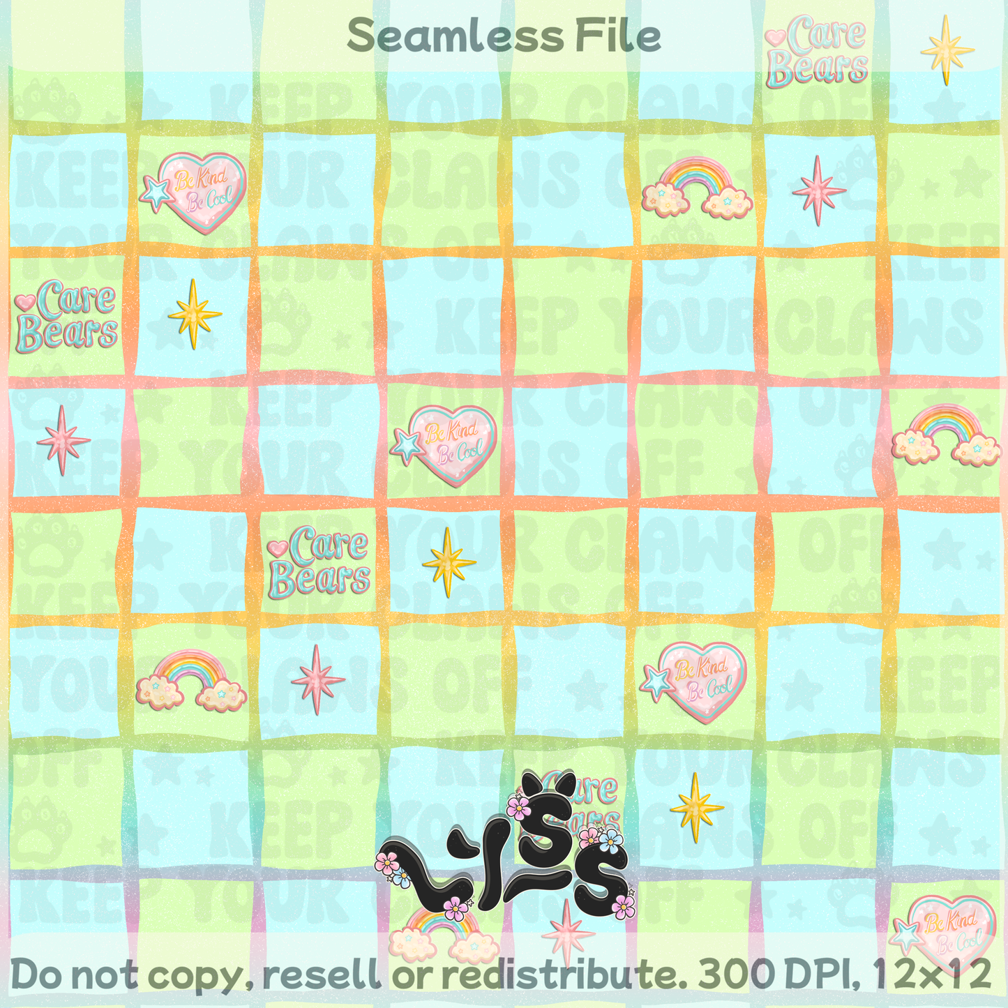 2026 - Lyss Doodles - Seamless Coordinate - 26LD020