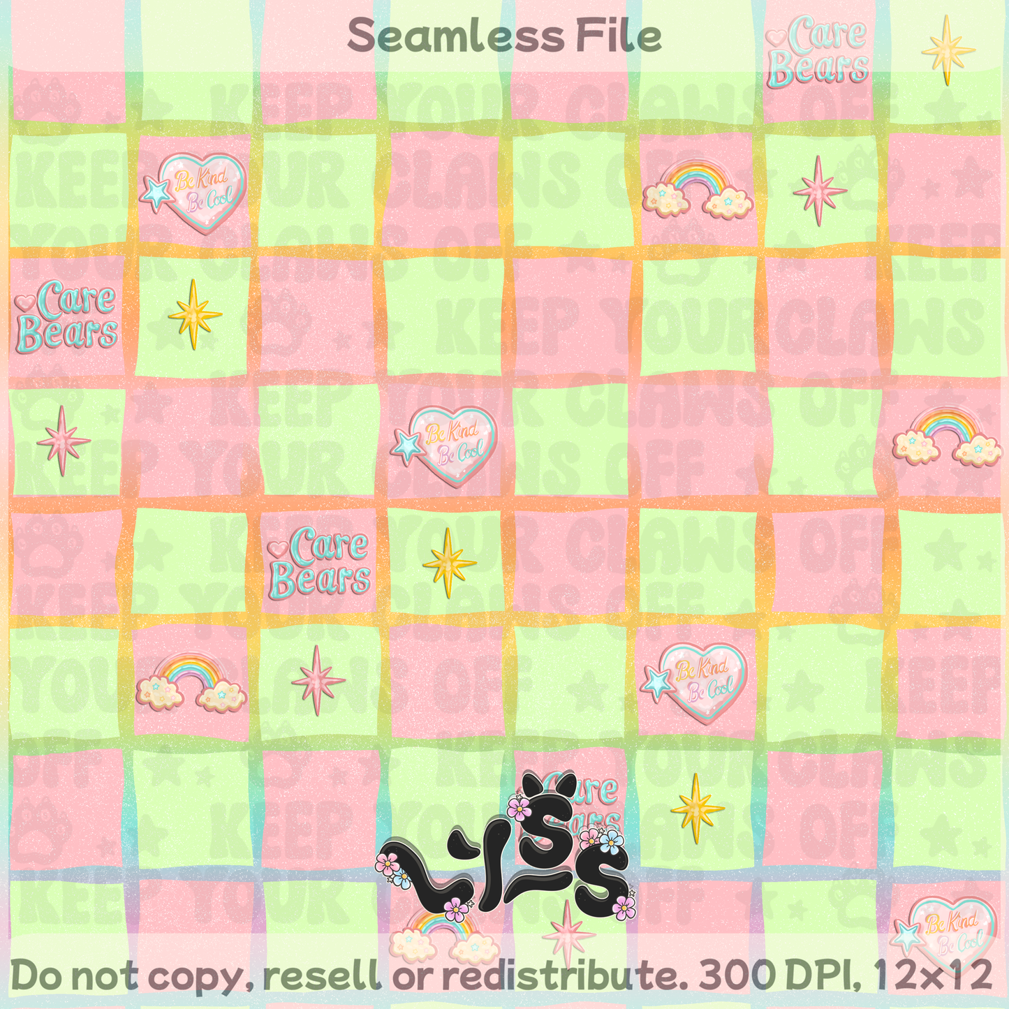 2026 - Lyss Doodles - Seamless Coordinate - 26LD020