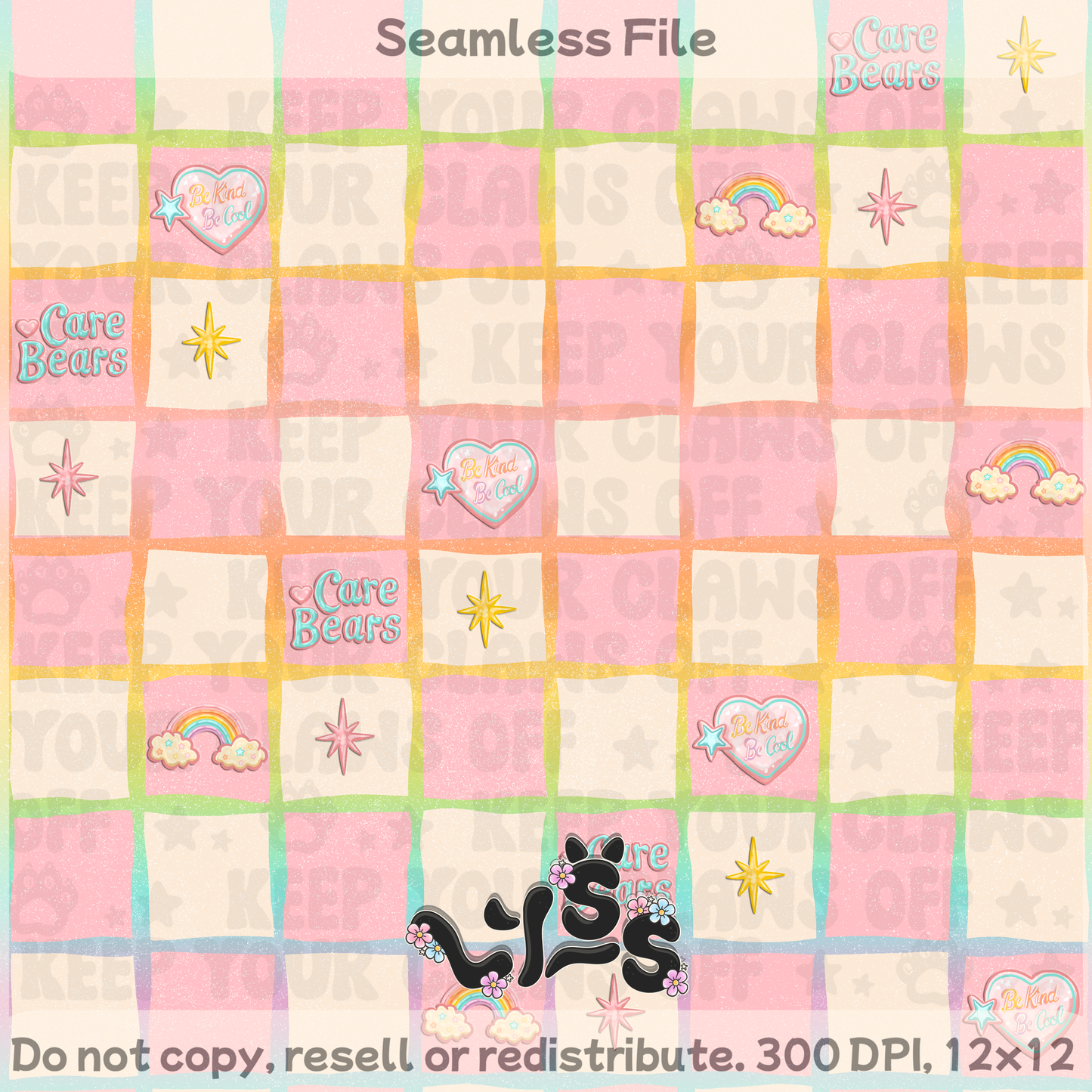 2026 - Lyss Doodles - Seamless Coordinate - 26LD020