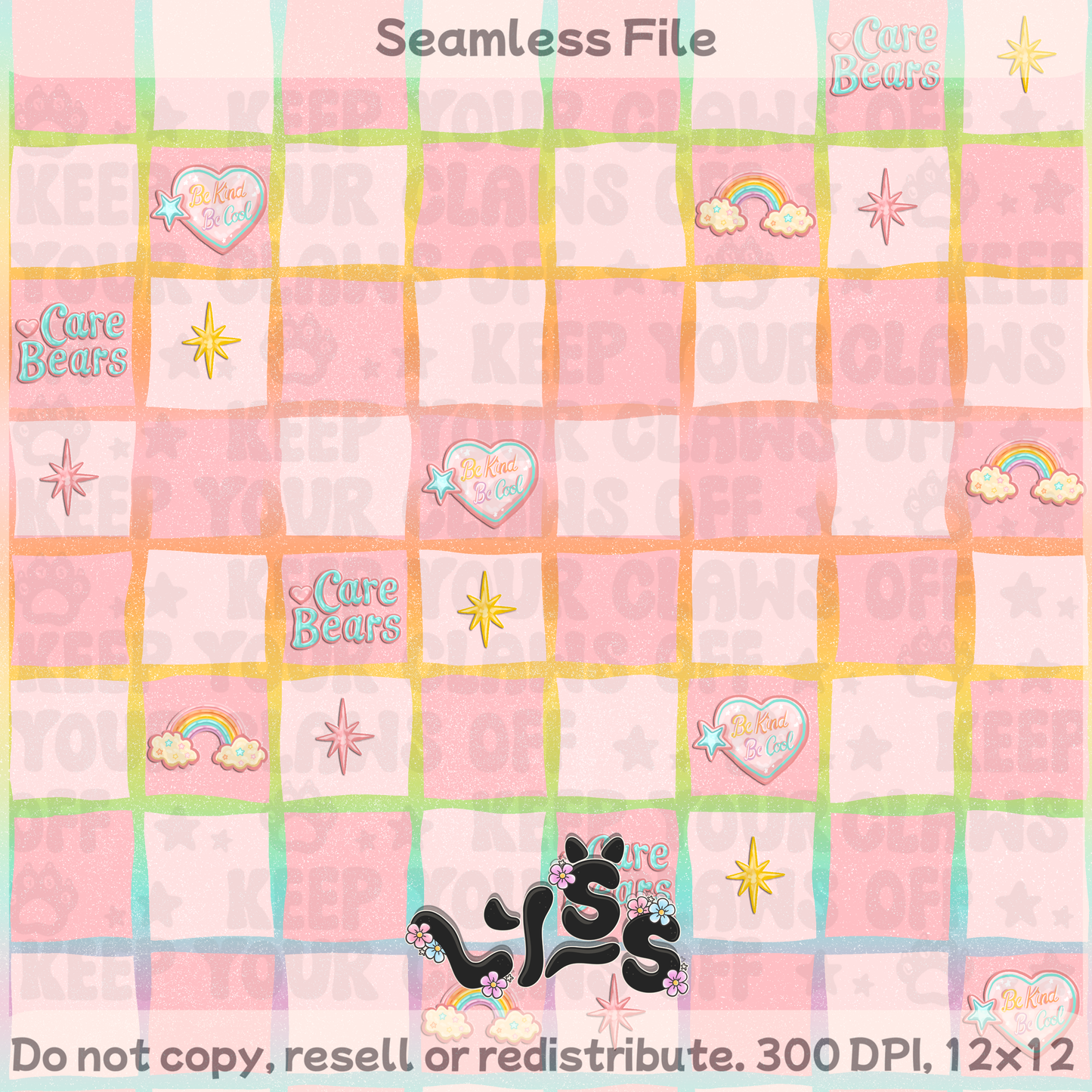 2026 - Lyss Doodles - Seamless Coordinate - 26LD020