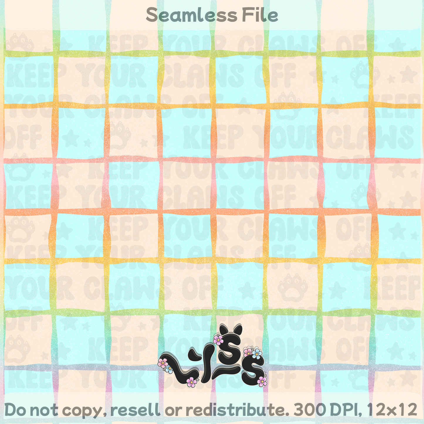 2026 - Lyss Doodles - Seamless Coordinate - 26LD020