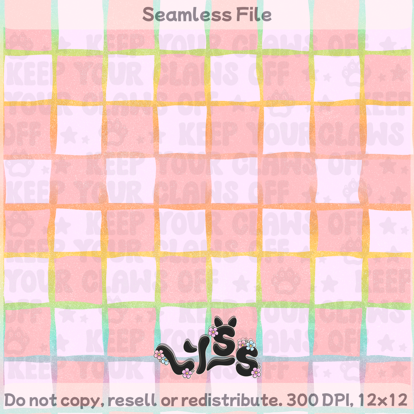 2026 - Lyss Doodles - Seamless Coordinate - 26LD020