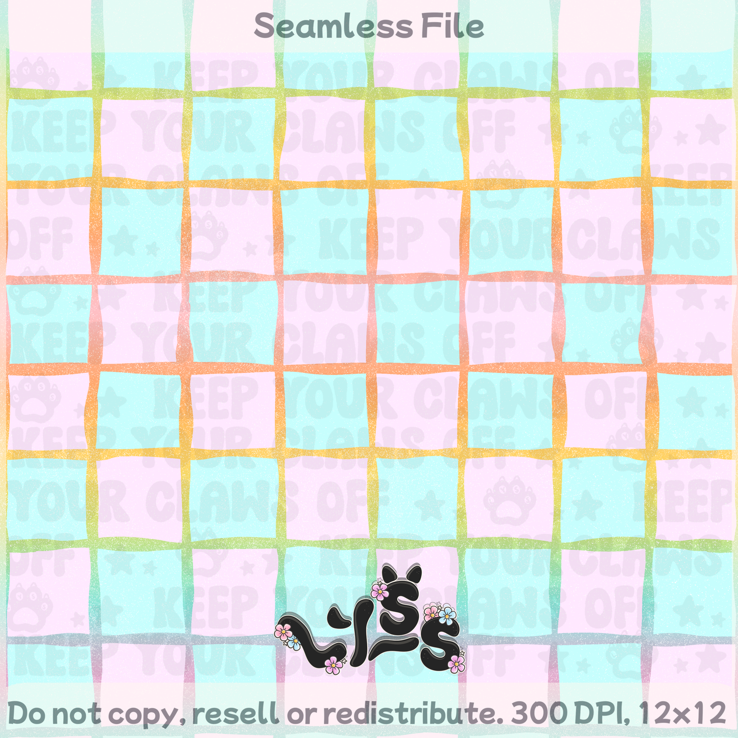 2026 - Lyss Doodles - Seamless Coordinate - 26LD020