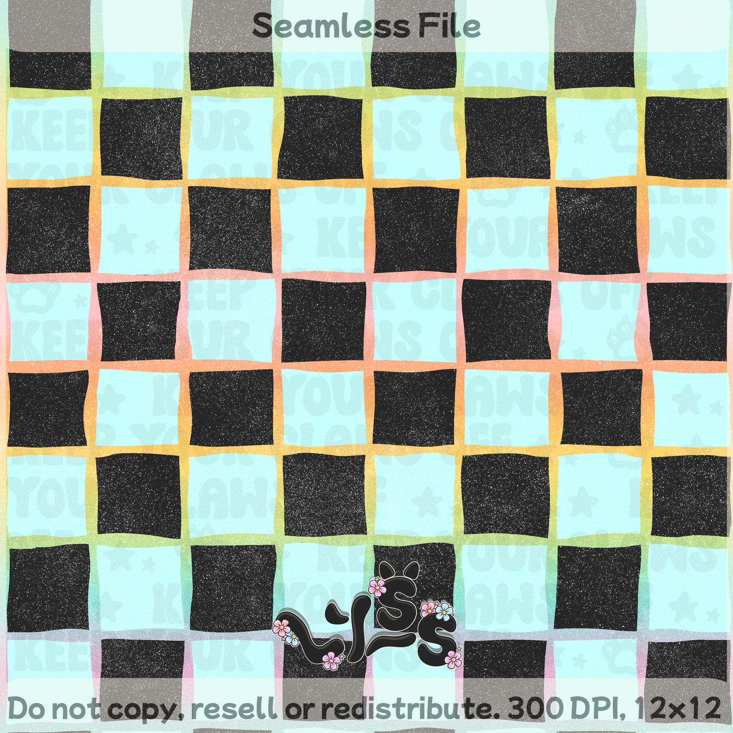 2026 - Lyss Doodles - Seamless Coordinate - 26LD020
