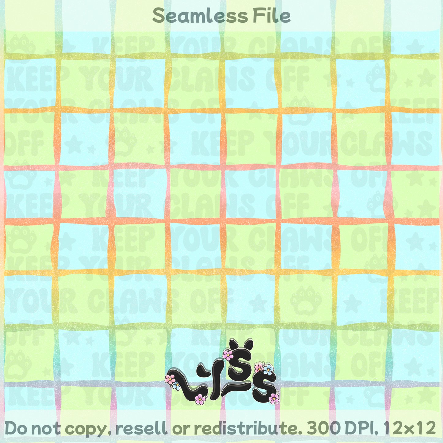 2026 - Lyss Doodles - Seamless Coordinate - 26LD020