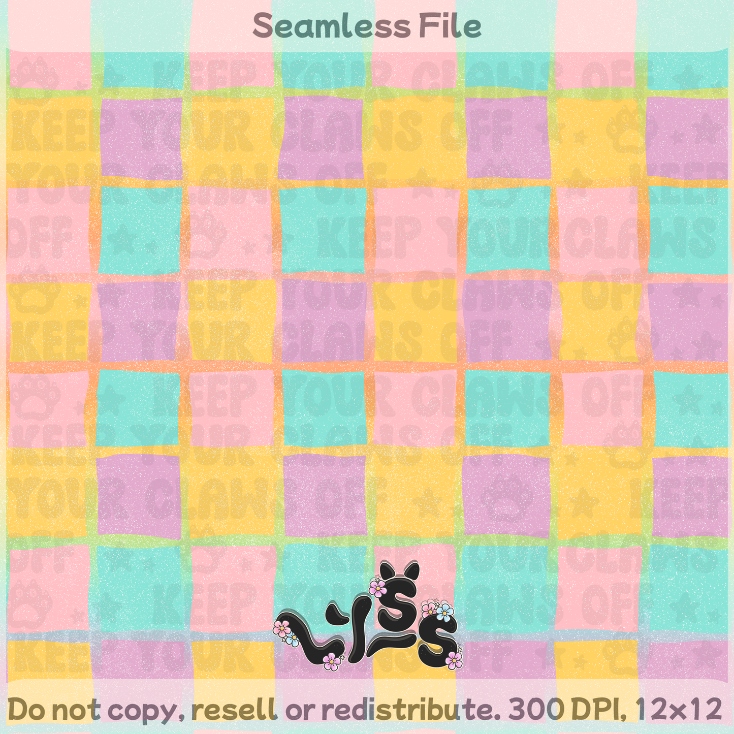 2026 - Lyss Doodles - Seamless Coordinate - 26LD020