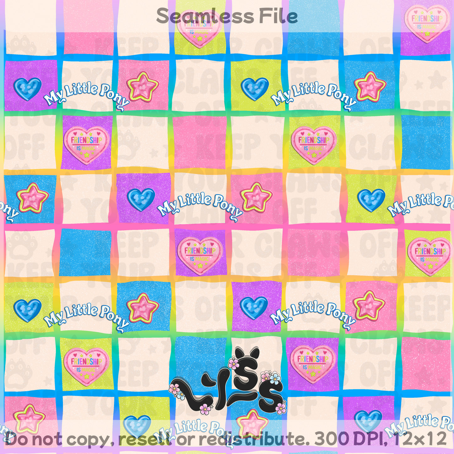 2026 - Lyss Doodles - Seamless Coordinate - 26LD021