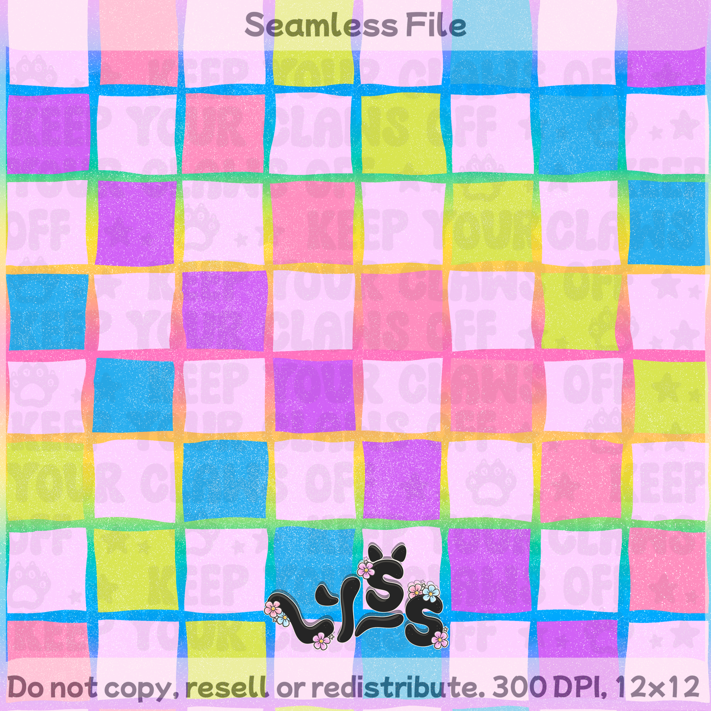 2026 - Lyss Doodles - Seamless Coordinate - 26LD021