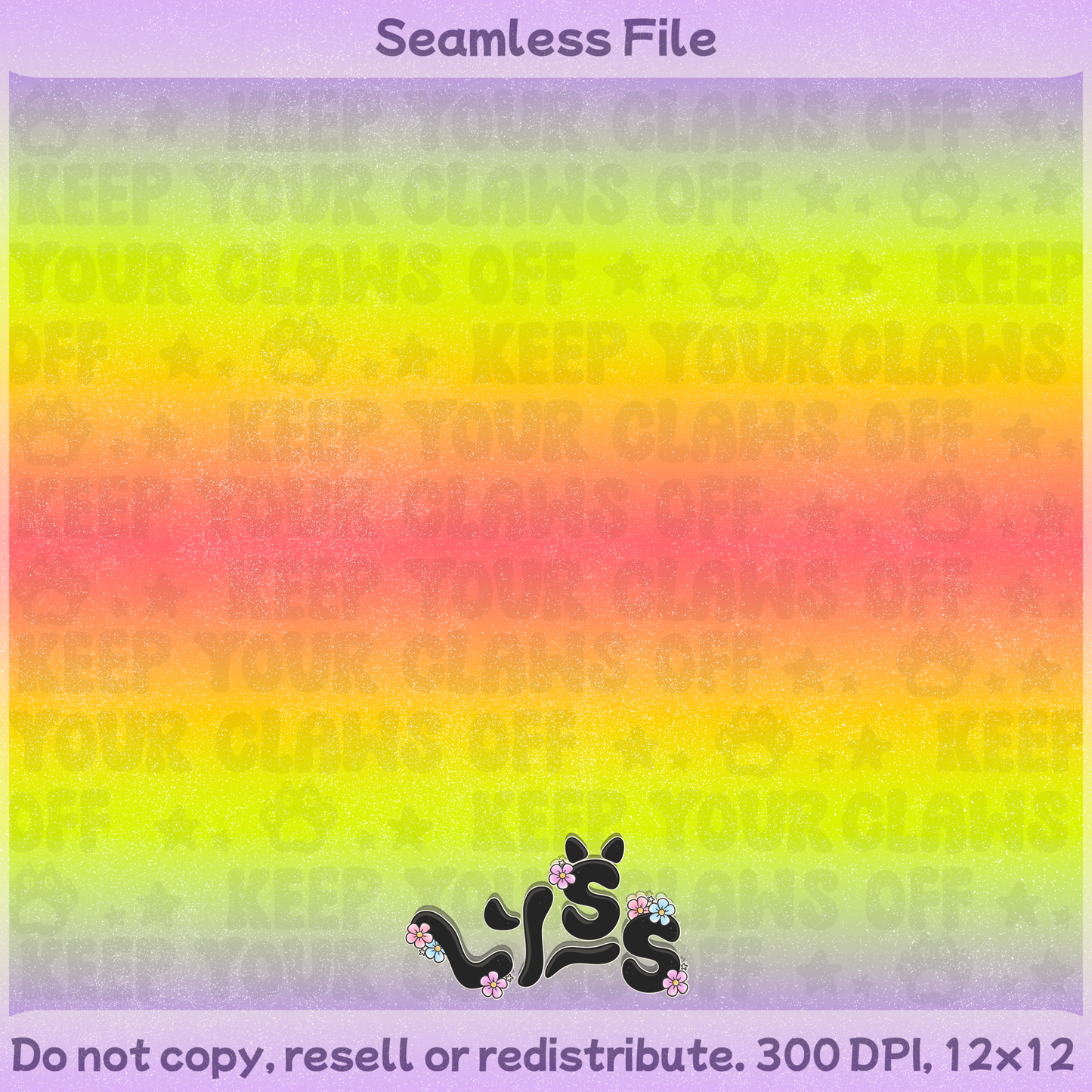 2026 - Lyss Doodles - Seamless Coordinate - 26LD022