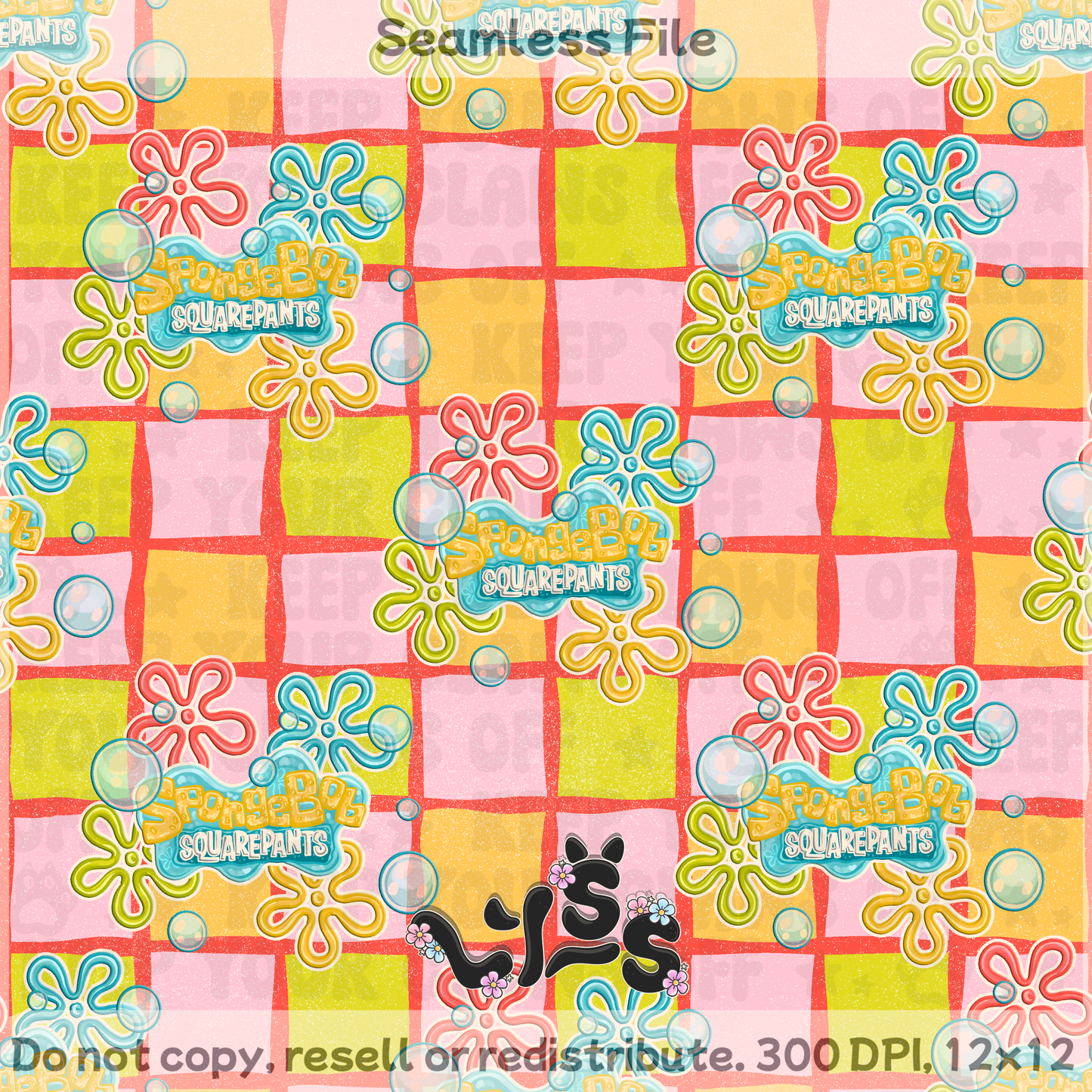2026 - Lyss Doodles - Seamless Coordinate - 26LD022
