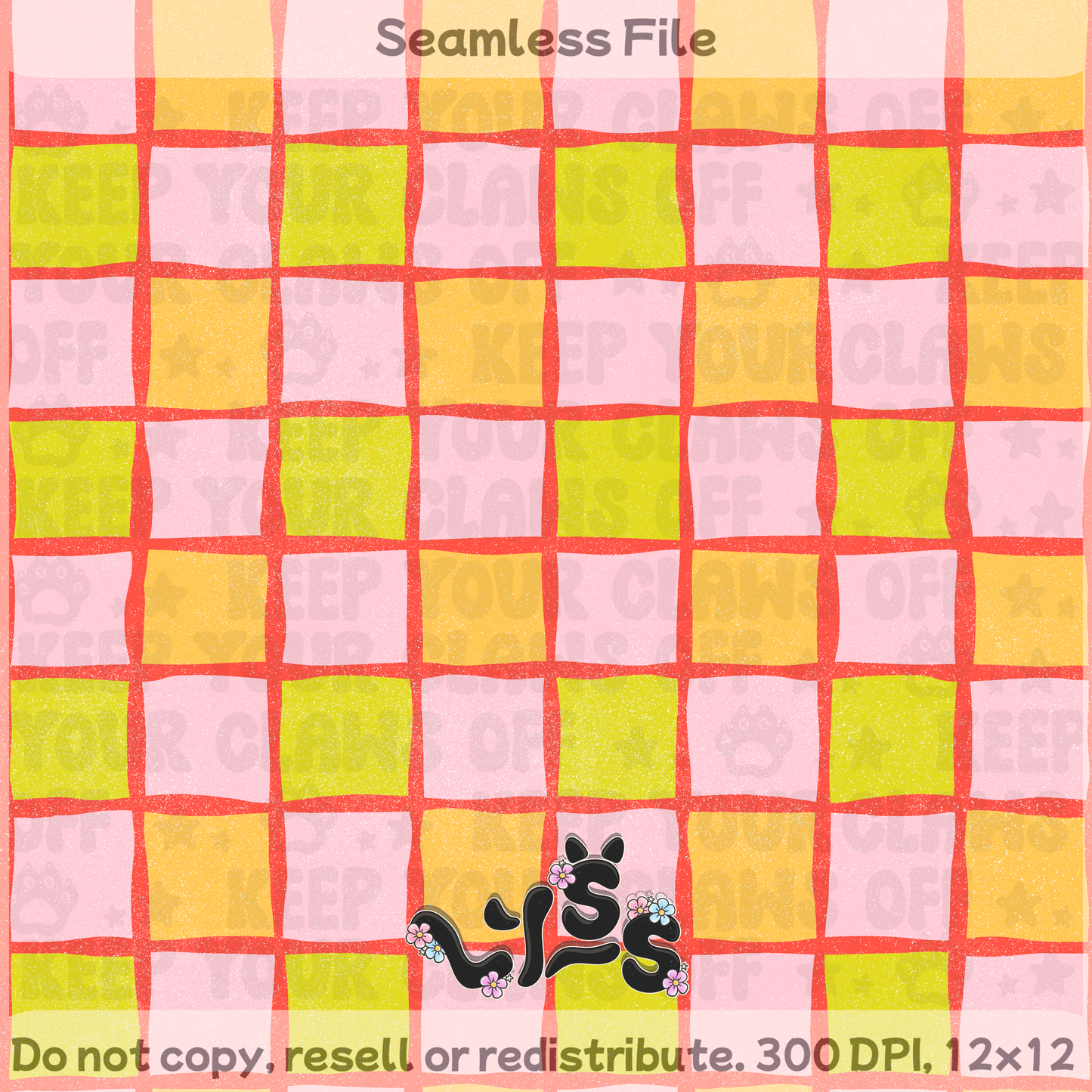 2026 - Lyss Doodles - Seamless Coordinate - 26LD022