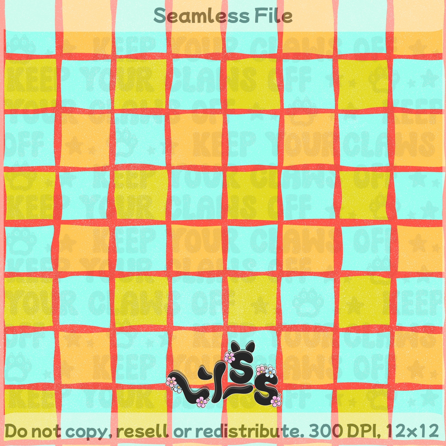 2026 - Lyss Doodles - Seamless Coordinate - 26LD022