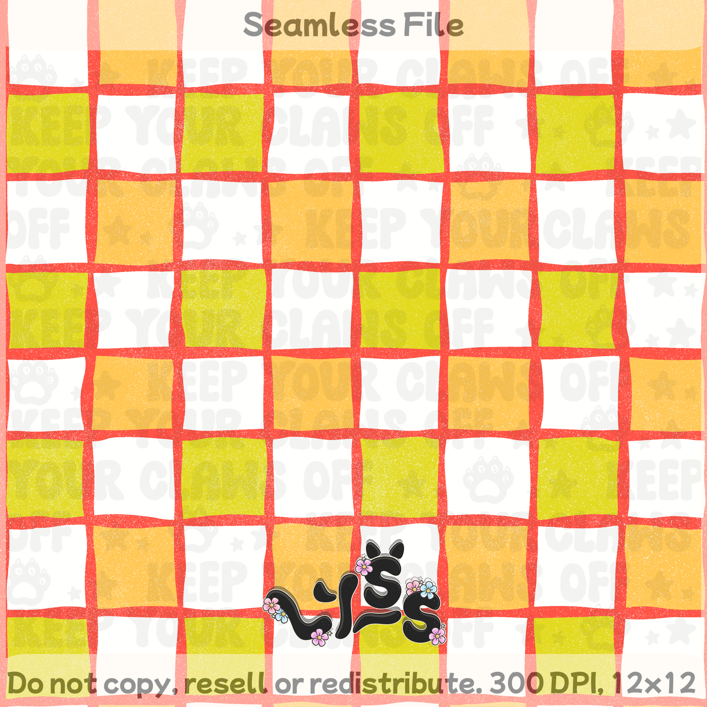2026 - Lyss Doodles - Seamless Coordinate - 26LD022