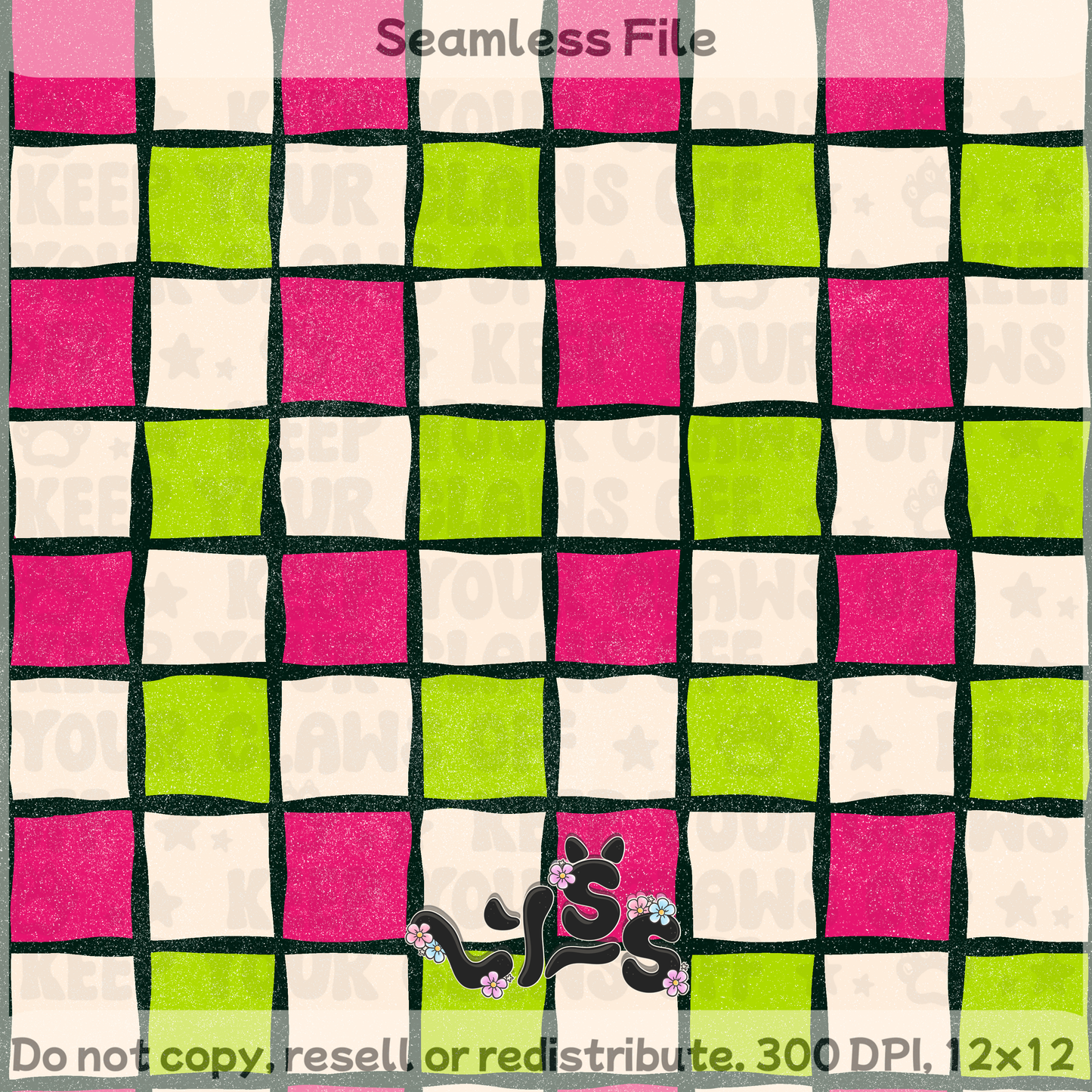 2026 - Lyss Doodles - Seamless Coordinate - 26LD023