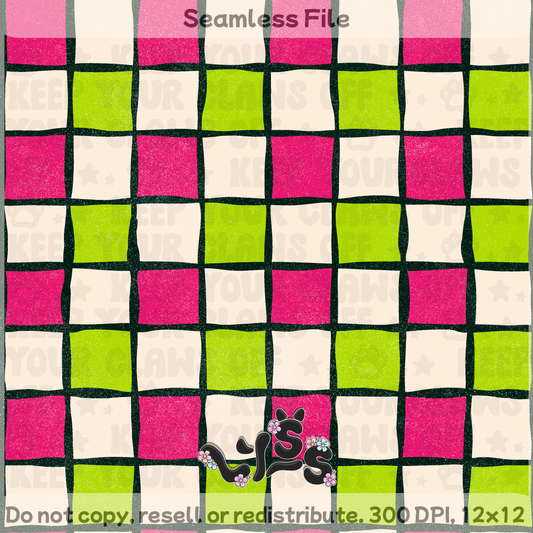 2026 - Lyss Doodles - Seamless Coordinate - 26LD023