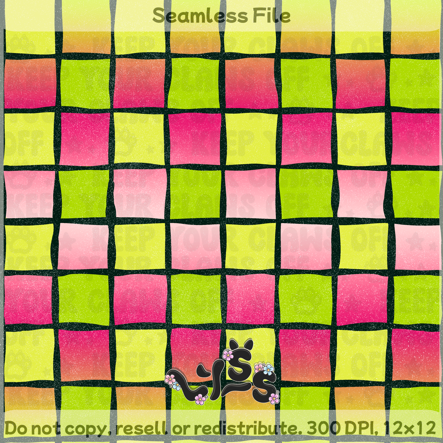 2026 - Lyss Doodles - Seamless Coordinate - 26LD023