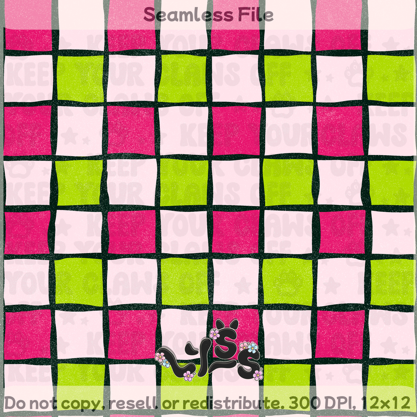 2026 - Lyss Doodles - Seamless Coordinate - 26LD023