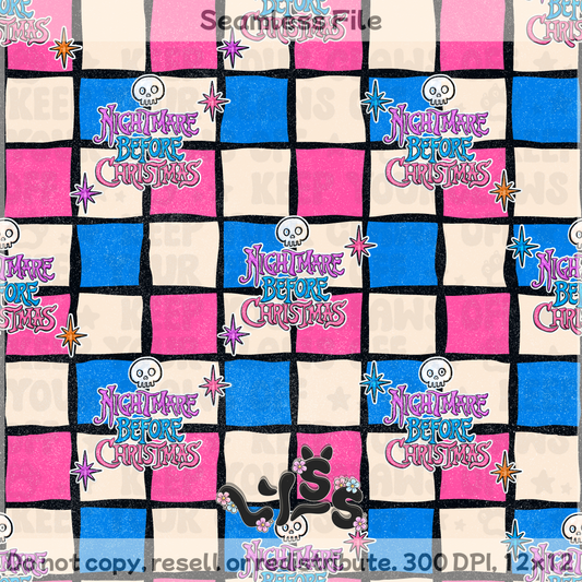 2026 - Lyss Doodles - Seamless Coordinate - 26LD024