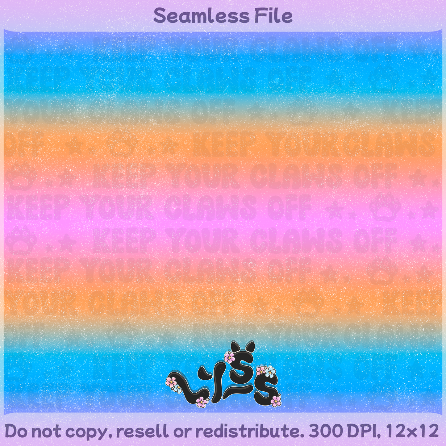 2026 - Lyss Doodles - Seamless Coordinate - 26LD024