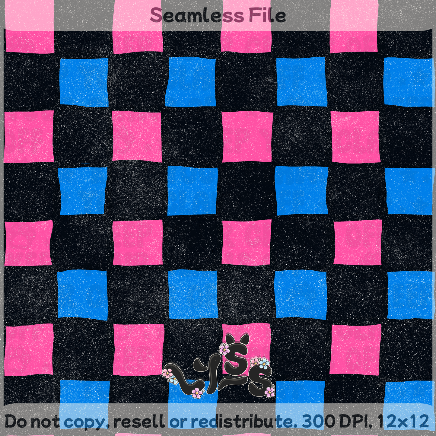 2026 - Lyss Doodles - Seamless Coordinate - 26LD024