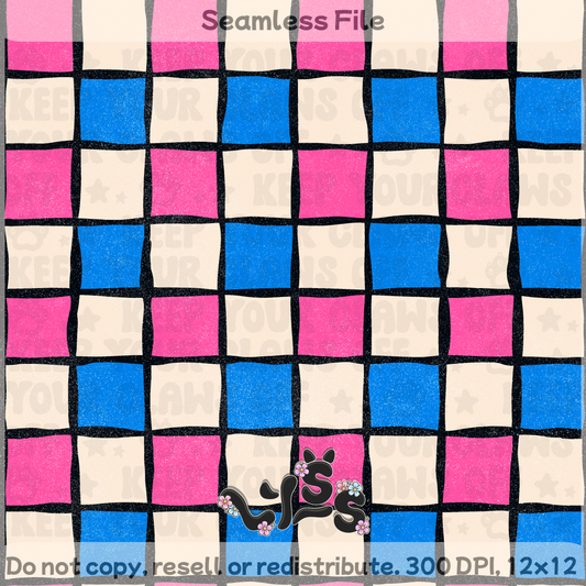 2026 - Lyss Doodles - Seamless Coordinate - 26LD024
