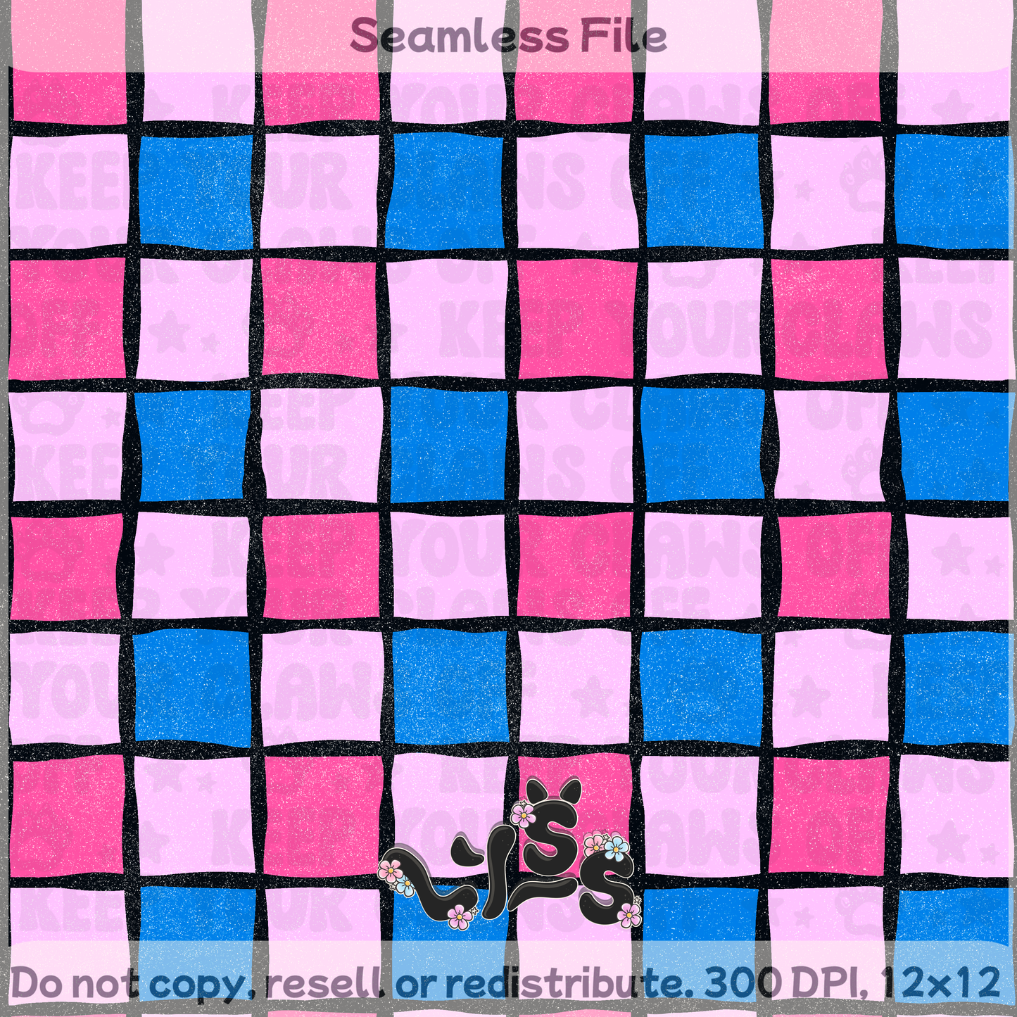 2026 - Lyss Doodles - Seamless Coordinate - 26LD024