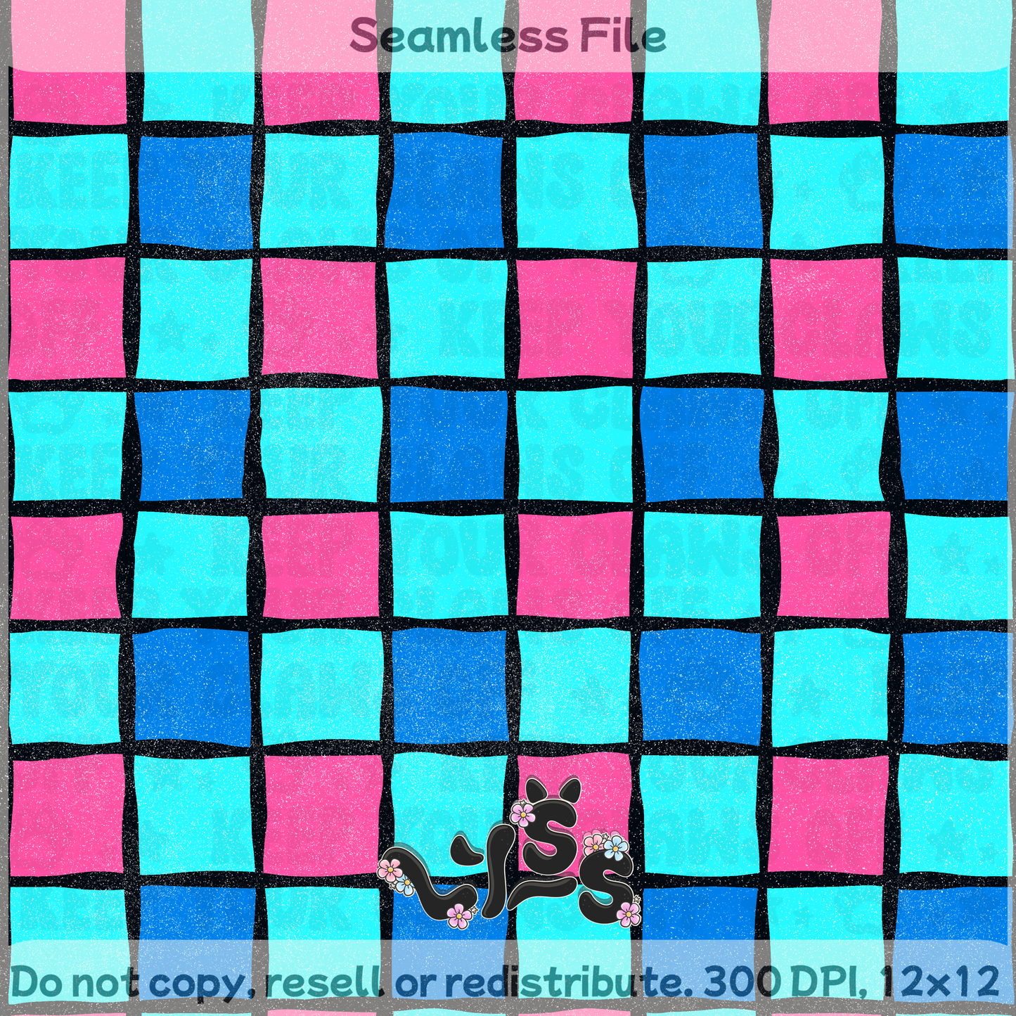 2026 - Lyss Doodles - Seamless Coordinate - 26LD024