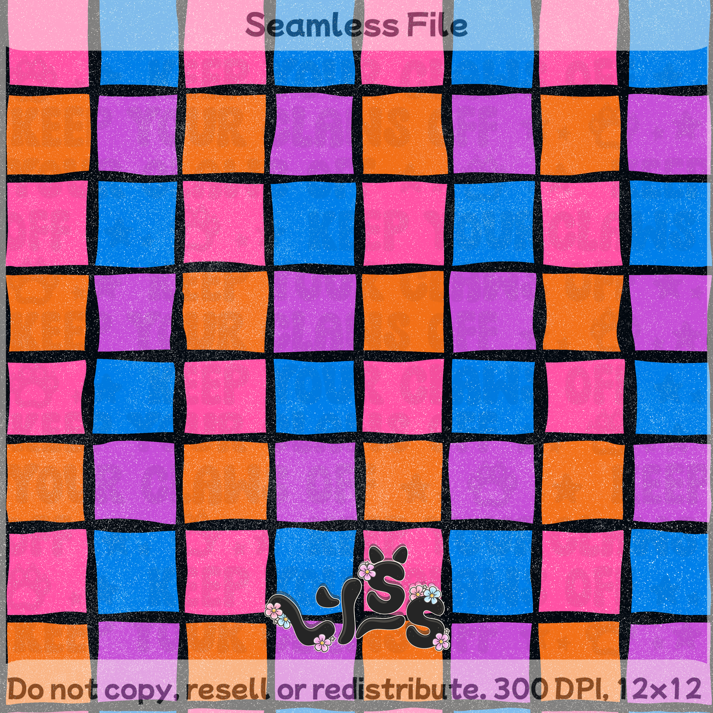 2026 - Lyss Doodles - Seamless Coordinate - 26LD024