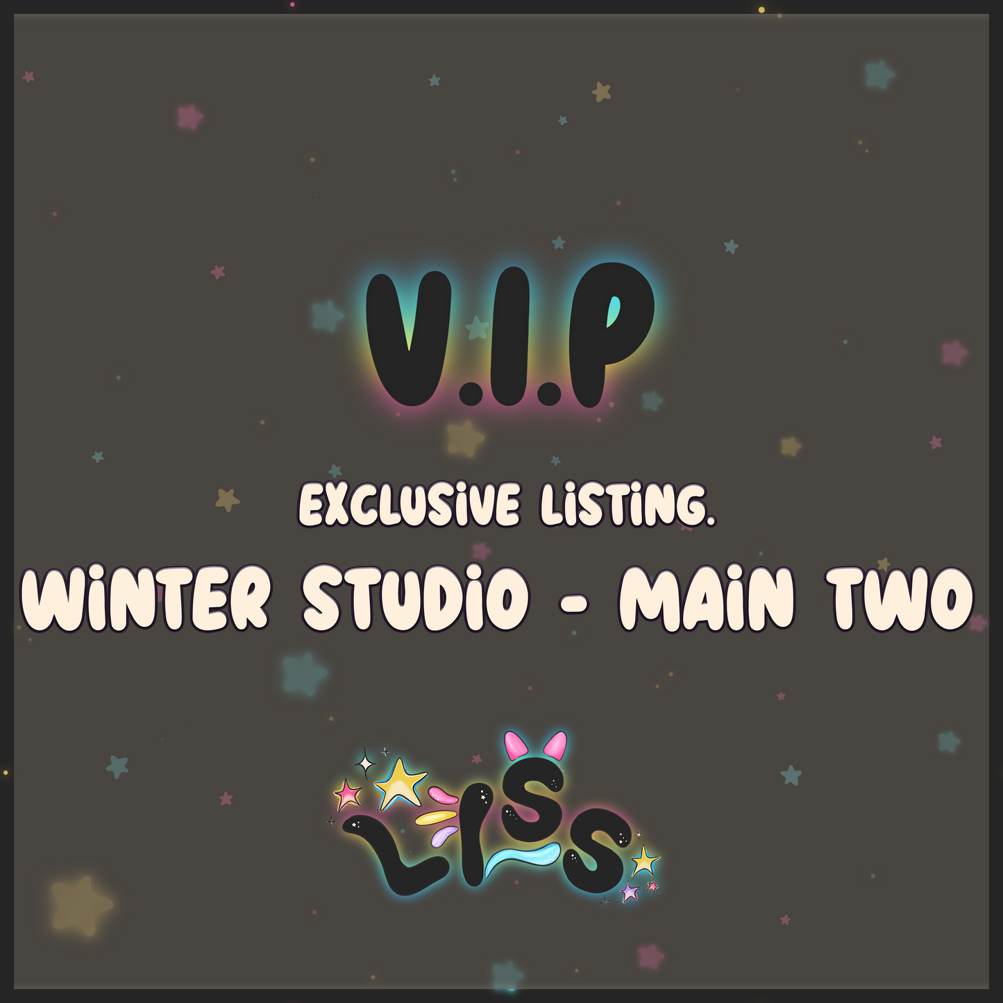 2023 - Lyss Doodles - Seamless - Mains - Winter Studio - 23LD009