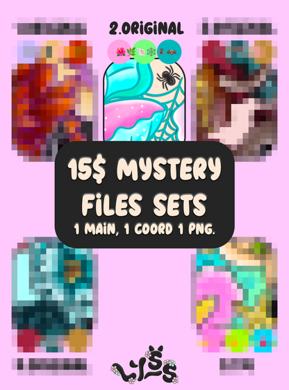 2025 - Lyss Doodles - Seamless - Mystery Files #2 - 25LD035