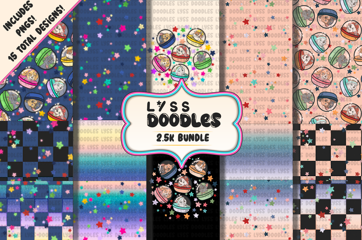 Lyss Doodles - BUNDLE - 2.5K