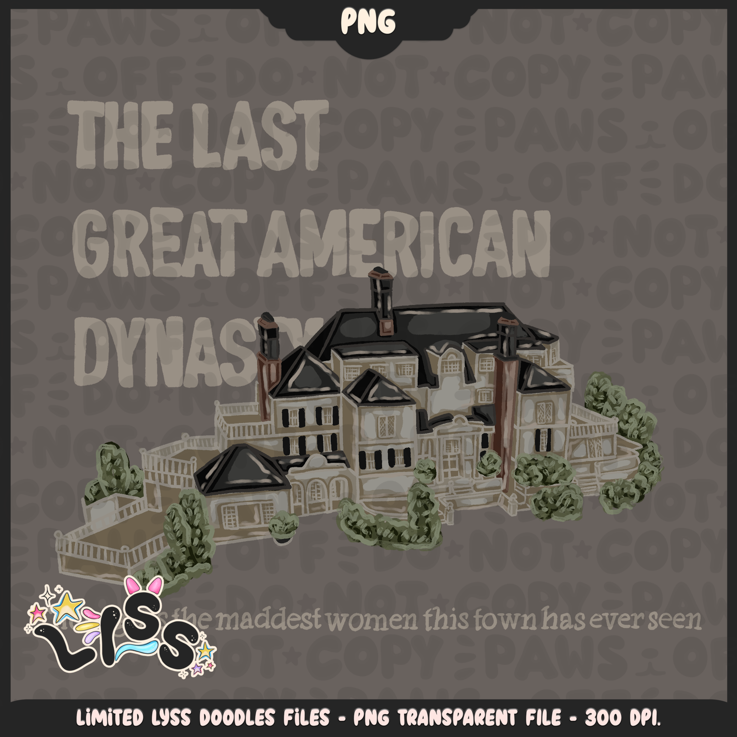 2024 - Lyss Doodles -  PNG Files - Tay Collab - Lore - 24LD019